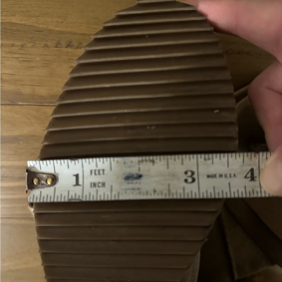 Peruvian Connection Tuscan Italian handmade tall boots 38 desert tan 7.5 - Picture 12 of 12